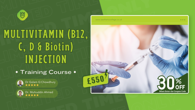 MULTIVITAMIN (B12, C, D & Biotin) INJECTION TRAINING COURSE